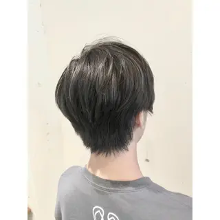 ショート カラー パーマ ヘアアレンジ 【ツヤ髪美容師】 ツダケイスケのヘアスタイル