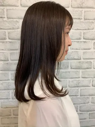 セミロング カラー yuko🌷マツパ/ パリジェンヌのマツエク・マツパデザイン