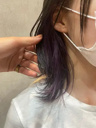 ミディアム nico🏁 rihoのヘアスタイル