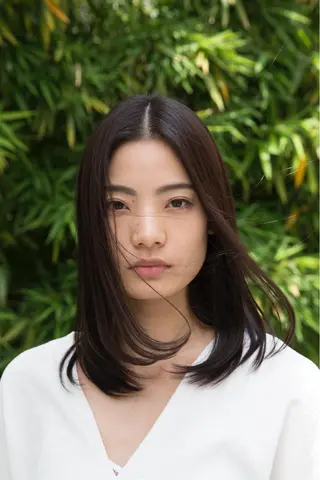 セミロング カラー 【ショート専門 美容師】押田 光太郎のヘアスタイル