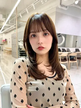 ロング ショート/ボブ/ 白髪ぼかし/しんやのヘアスタイル