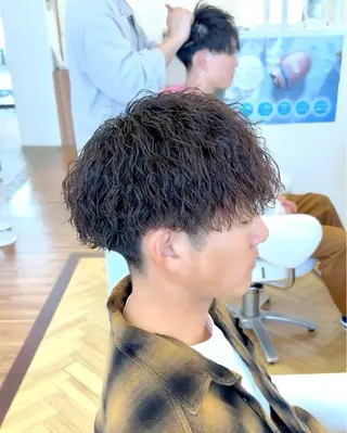 パーマ メンズ ☆★メンズ特化★☆ 川地由麿のヘアスタイル