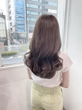 カラー 【公式】DISCO銀 座🪩トレンド🪽のヘアスタイル