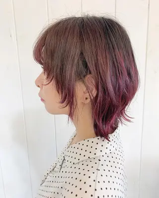 ミディアム Strawberry所属・原田 志保のヘアスタイル