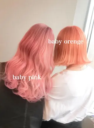 ミディアム カラー Selenehair 三条本店のヘアスタイル