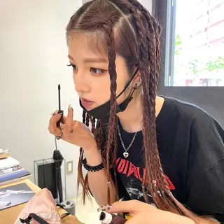 ヘアアレンジ ROCCOeast Rukaのヘアスタイル