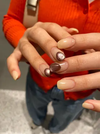 ネイル Yuriko Omi パラジェル/渋谷のネイルデザイン