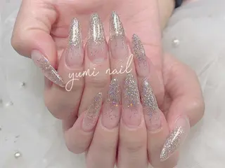 ネイル 𝐲𝐮𝐦𝐢🎀 長さ出しデザイン専門のネイルデザイン