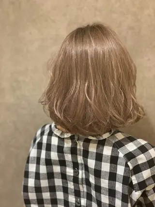 ショート カラー Lamp所属・ショート／透明感 カラー加治竜汰💡のヘアスタイル