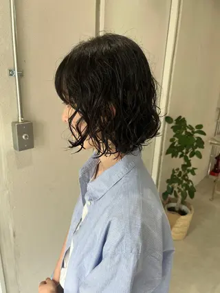 パーマ 髪質改善/美髪 透明感/nanakoのヘアスタイル