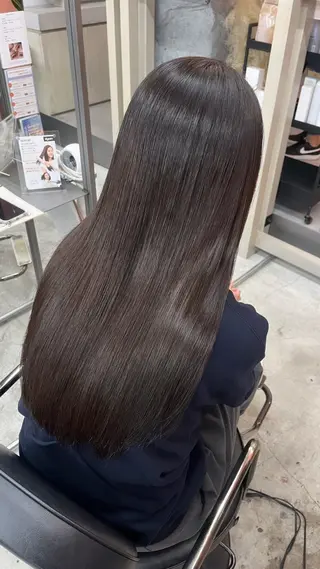 ロング カラー An 矯正モデル募集✨のヘアスタイル