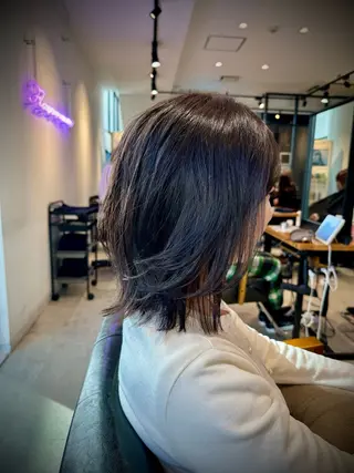 ミディアム カラー flammeum関内店所属・🥀Hosaka Kazuki🥀のヘアスタイル