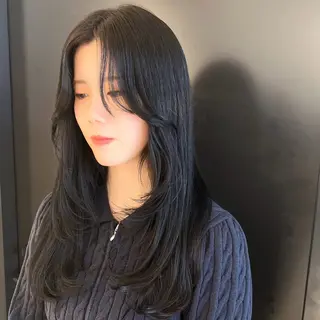 ロング カラー 【髪質再整&黄砂除去 カラー】⚜️ぐっちのヘアスタイル