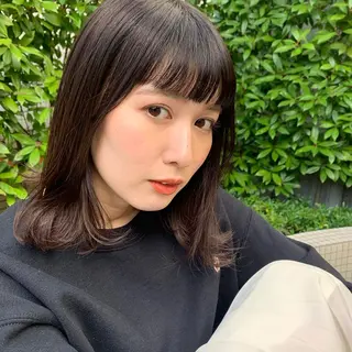 ミディアム カラー パーマ ヘアアレンジ メンズ キッズ ネイル マツエク・マツパ 架空〜KAQU〜所属・【clan】 NOGAMIのヘアスタイル