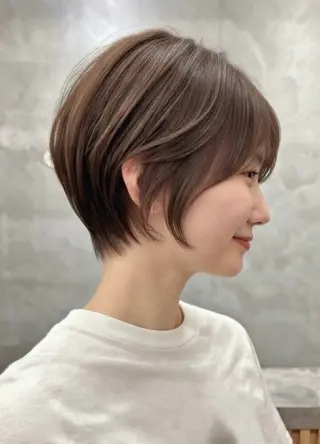 ショート カラー ショート特化💎 似合わせ診断カットのヘアスタイル