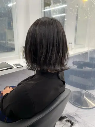 ミディアム 【美容室が苦手な方 専問美容室】MIHOのヘアスタイル