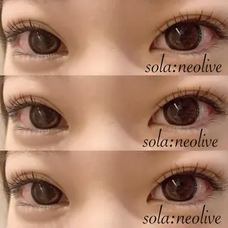 マツエク・マツパ sola: neolive山崎のマツエク・マツパデザイン