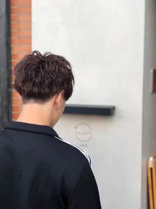 ショート メンズ 当日予約🆗ショート /ハイライト/松本のヘアスタイル