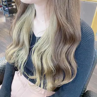 ロング カラー oshare tom (スタイリスト)所属・人気🌻《髪質改善》 平井 綾乃のヘアスタイル