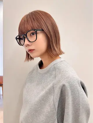 ショート 縮毛矯正 /横山陸人のヘアスタイル