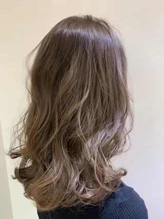 セミロング カラー ヘアアレンジ 店長/ 加藤 流菜のヘアスタイル