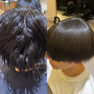 ショート yiye KEITOのヘアスタイル