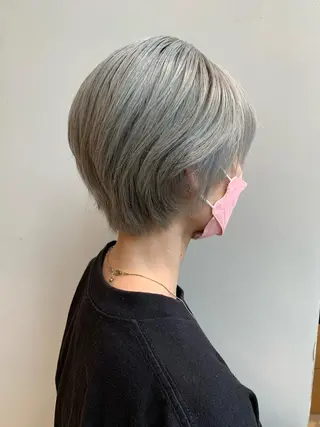 ショート レイヤー専門家 ダブルカラー修のヘアスタイル