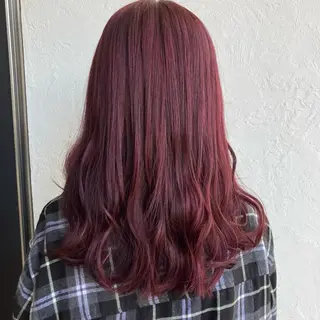 ロング カラー 艶髪レイヤー上田 紗也🇰🇷💗のヘアスタイル
