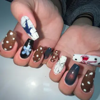 ミディアム WOLTOKYO渋谷 Anzuのネイルデザイン