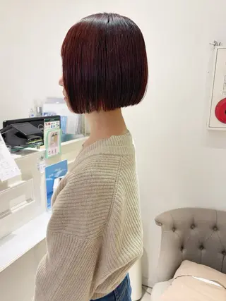 ショート カラー 齋藤 咲のヘアスタイル