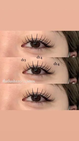 マツエク・マツパ ＋tico _ayanaのマツエク・マツパデザイン