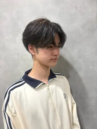 メンズ フリーランスシェアサロンルレイル所属・心斎橋/メンズ /ルレイル/地形真希のヘアスタイル