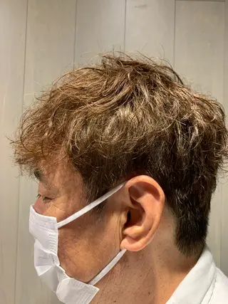 メンズ 糟谷 慈英のヘアスタイル