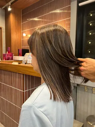 カラー elima. 池田紗矢香💝のヘアスタイル