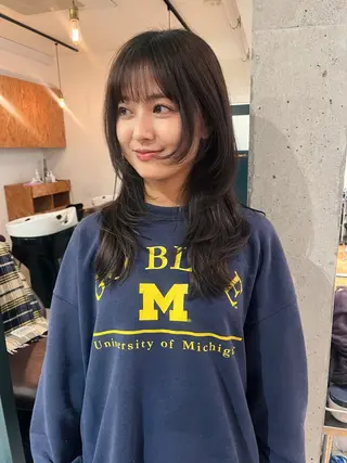 ロング 暖色/パーマ 🌼クニトウメイのヘアスタイル