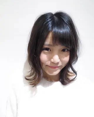 ミディアム ヘアアレンジ ショート×カラー 🦊堀米早紀【荻窪】のヘアスタイル