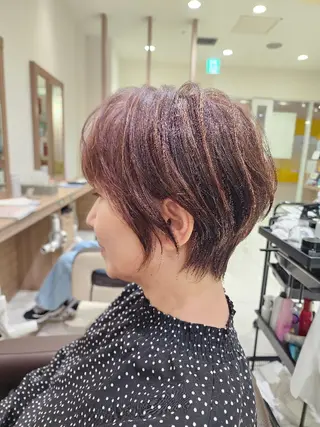 ショート カラー 中村 和貴 ＜Ash津田沼＞のヘアスタイル