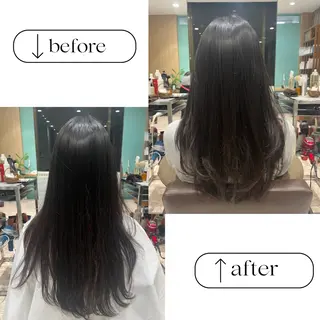 ロング Le clic ALPHA所属・小顔似合わせカット/ レイヤー/mai‪のヘアスタイル