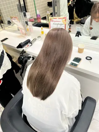 セミロング カラー 韓国レイヤーカット /REIのヘアスタイル