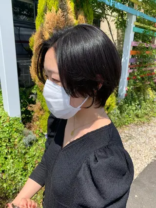 ショート 大野 智亜里のヘアスタイル