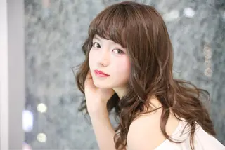 ショート ミディアム セミロング ロング カラー パーマ ヘアアレンジ キッズ ネイル まつエク Re:ta KANZOのヘアスタイル