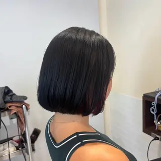 ショート カラー RISAKO🏁 ショート/ボブのヘアスタイル