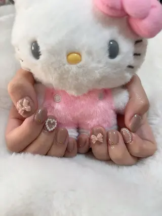 ネイル かわい りなのネイルデザイン