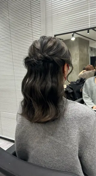 カラー ヘアアレンジ ワカナ モデル募集中🎀🫧のヘアスタイル