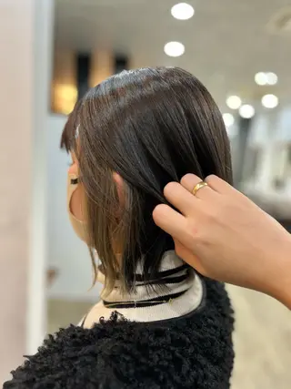 ミディアム olino【西田辺】 KAORIのヘアスタイル