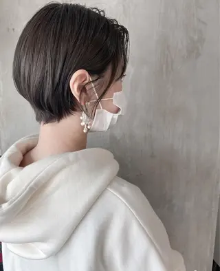 ショート カラー ヘアアレンジ stylist/蛯谷 珠里のヘアスタイル
