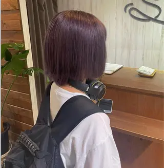 ショート soyon心斎橋所属・♡透明感/艶カラー/ M a I ♡のヘアスタイル