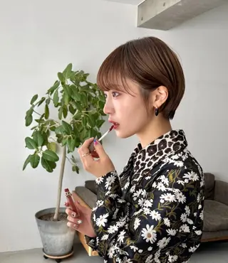 ショート 河原 亮のヘアスタイル