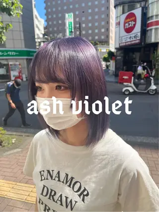 ミディアム カラー 🥇メンズパーマ /縮毛矯正/木村神心のヘアスタイル