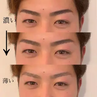 メンズ アイブロウ メンズ脱毛&メンズ眉毛サロン  kyle.横浜所属・メンズ眉/HBL/ sakiの眉毛・アイブロウイメージ